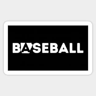 bAseball (dark shirt) Sticker